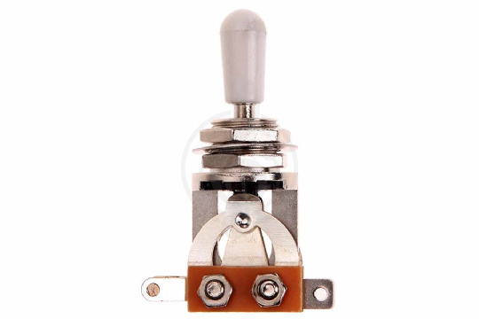 SLADE 3 Way Toggle Switch White - 3-позиционный переключатель для электрогитары - фото 1 SLADE 3 Way Toggle Switch White - 3-позиционный переключатель для электрогитары - фото 1