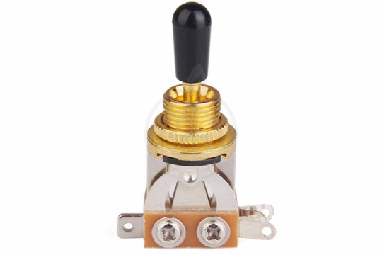 SLADE STS3-1-GD 3 Way Toggle Switch Gold - 3-позиционный переключатель для электрогитары - фото 1 SLADE STS3-1-GD 3 Way Toggle Switch Gold - 3-позиционный переключатель для электрогитары - фото 1