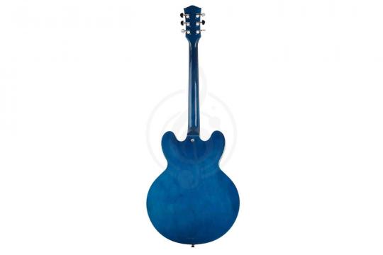 Smige S-G16-TBL - Электрогитара арктоп, синяя - фото 6 Полуакустическая электрогитара Smige S-G16-TBL - Электрогитара арктоп, синяя - фото 6