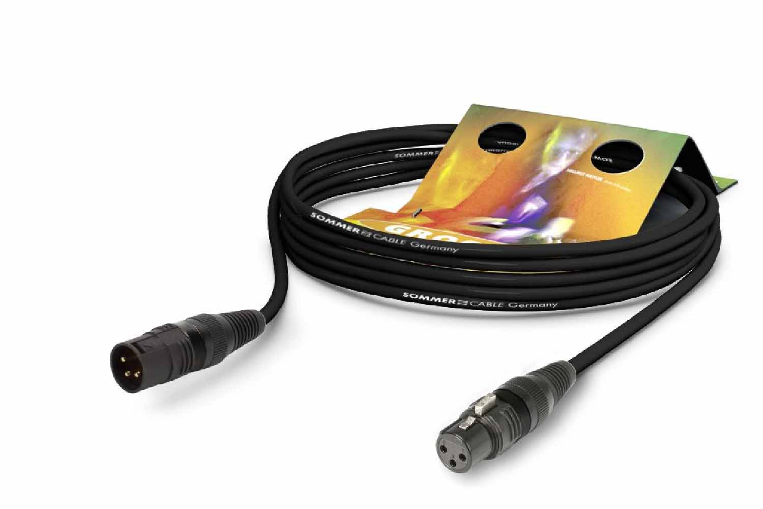 XLR-XLR микрофонный кабель Sommer Cable SCCFF1H00-SW-SW SC-Source MKII Highflex - Кабель микрофонный - фото 1