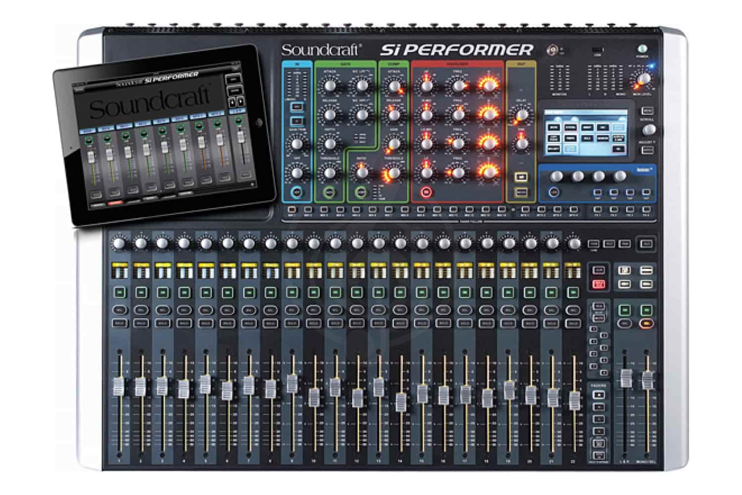 Цифровой микшер Soundcraft Si Performer 2 - Цифровой микшерный пульт - фото 3