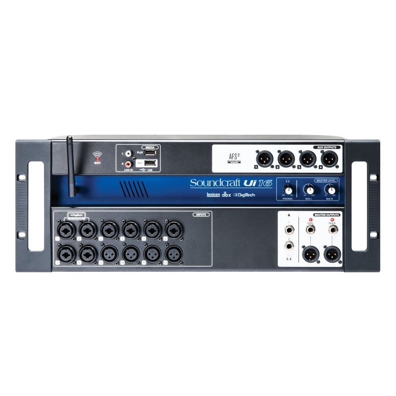 Цифровой микшер Soundcraft Ui16 - Микшерный пульт цифровой - фото 1