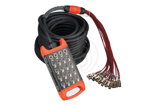 Soundking BCB405-30m - Сценическая коммутационная коробка 20xXLR входов - 4xXLR выходов - фото 1 Мультикор Soundking BCB405-30m - Сценическая коммутационная коробка 20xXLR входов - 4xXLR выходов - фото 1