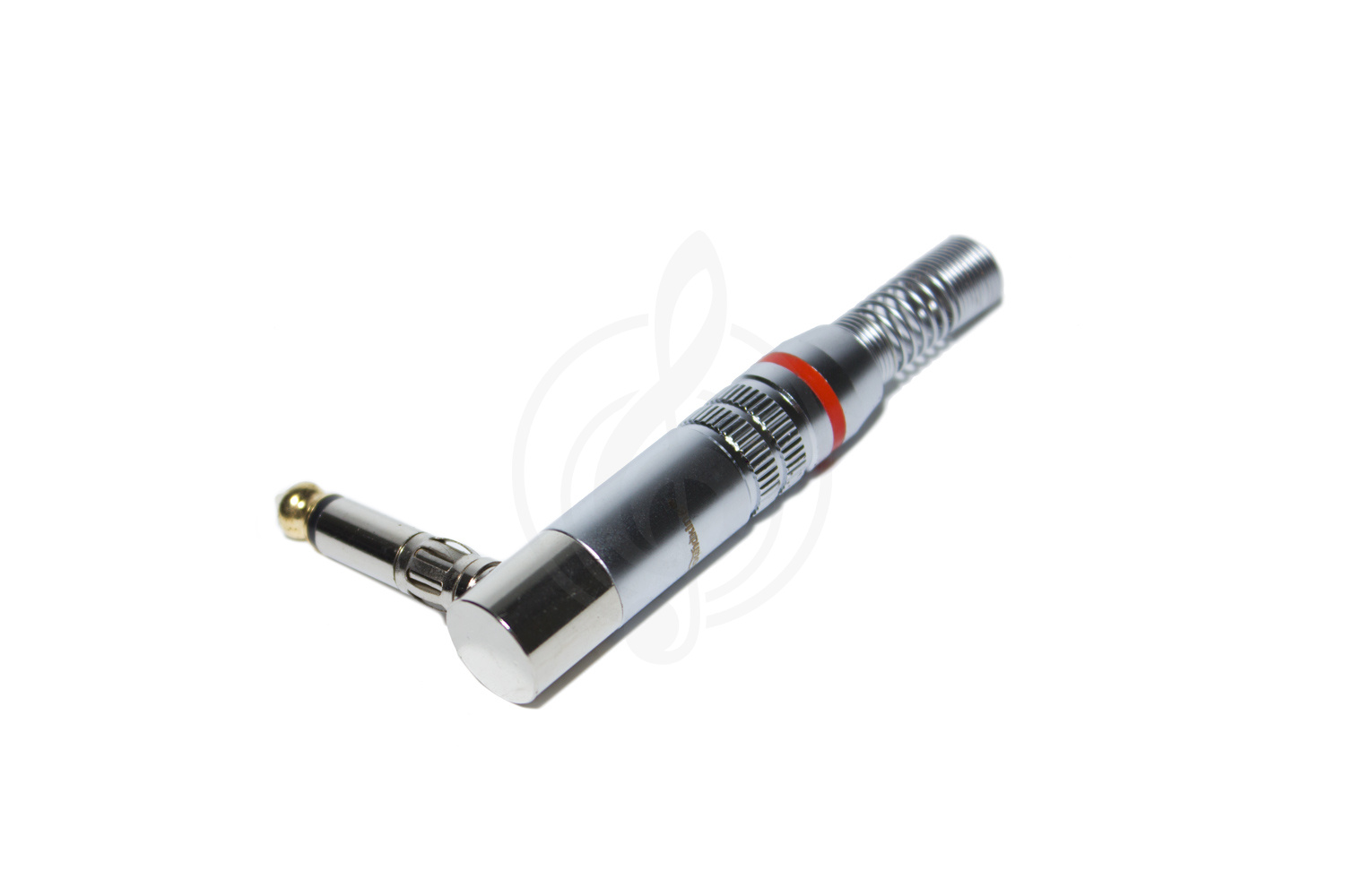 Разъем Jack Soundking CC632 - Разъем на кабель 1/4” Male (6,35мм), моно, угловой - фото 2