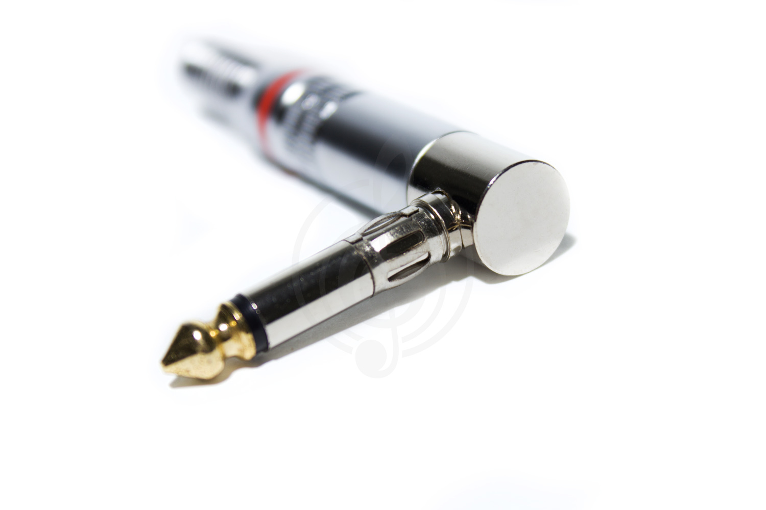 Разъем Jack Soundking CC632 - Разъем на кабель 1/4” Male (6,35мм), моно, угловой - фото 3