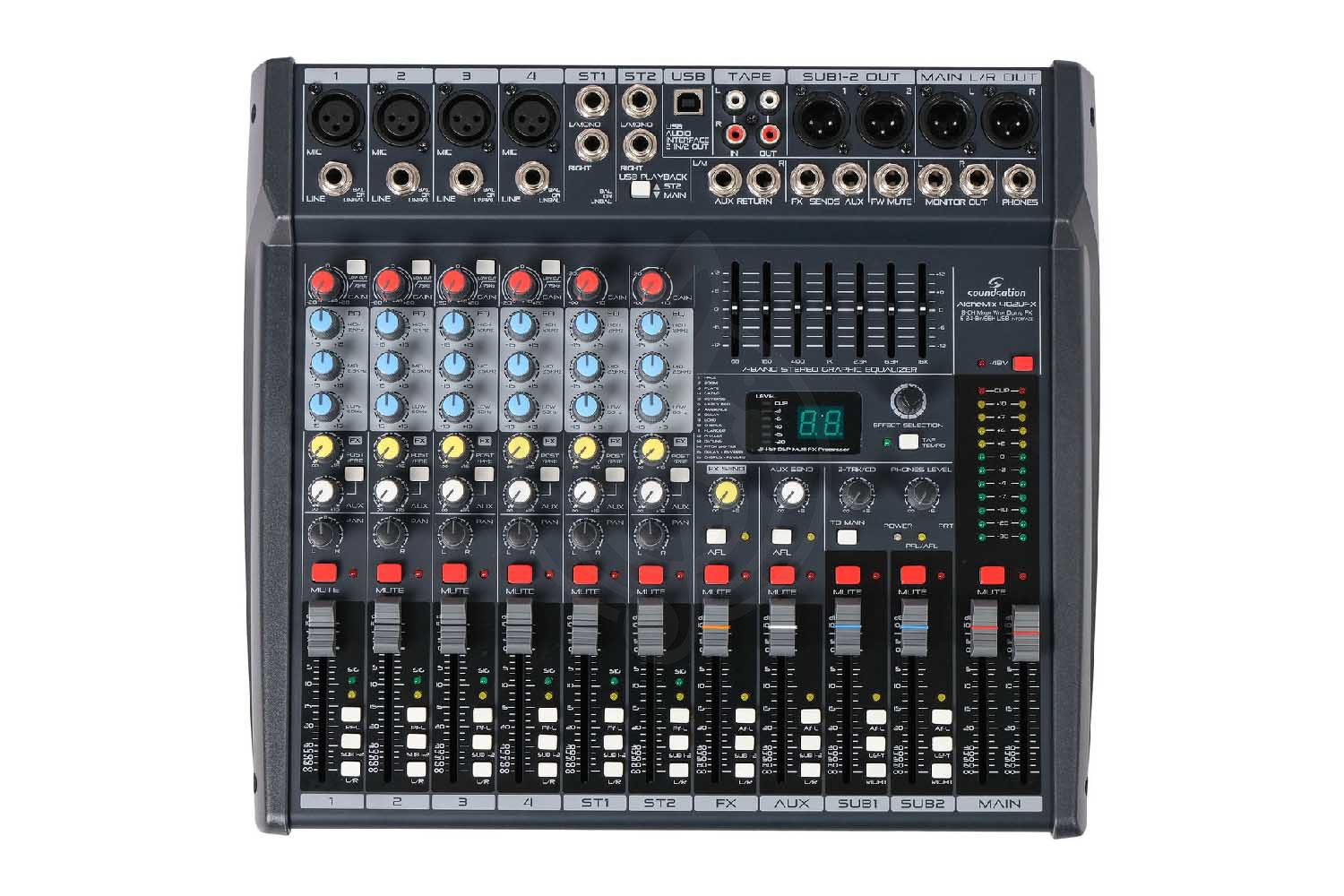 Цифровой микшер Soundsation Alchemix-402UFX - Микшерный пульт - фото 5