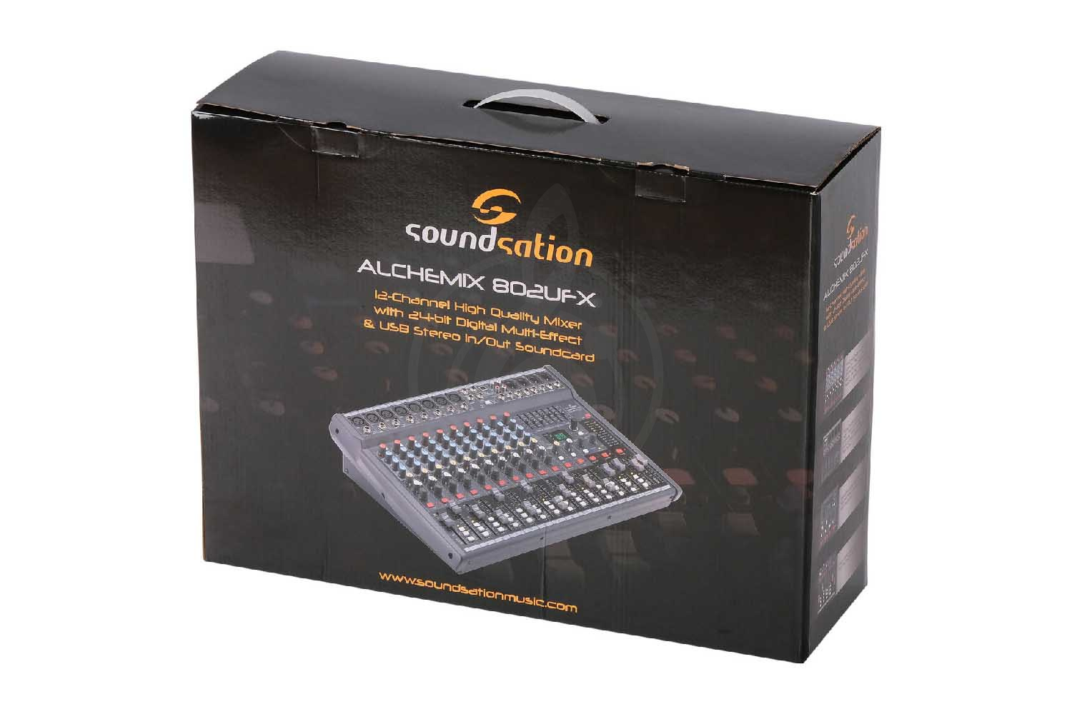 Цифровой микшер Soundsation Alchemix-802UFX - Микшерный пульт - фото 2