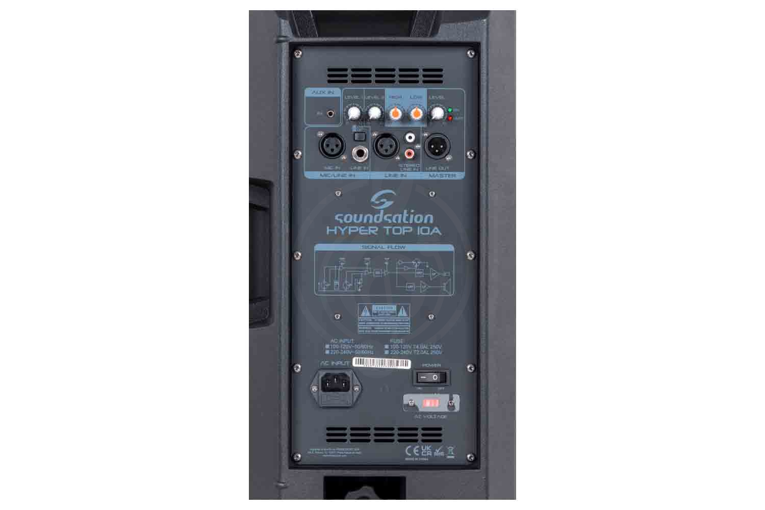 Активная акустическая система Soundsation Hyper-Top-10A (L476L) - Акустическая система активная - фото 2