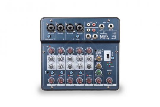 Аналоговый микшер Soundsation MioStream6 - Микшерный пульт - фото 3