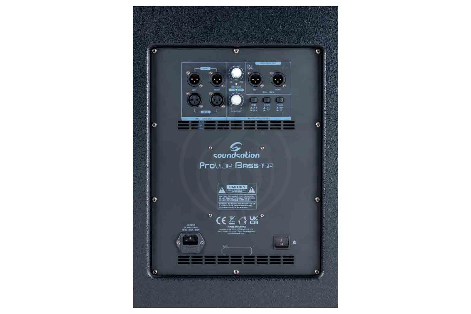 Активный сабвуфер SoundSation Provibe-Bass-15A - Сабвуфер активный - фото 2