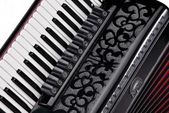 Аккордеон 4/4 Soundsation VOCE-V-B41120-BK Infinito Аккордеон 41/120-11/2, черный - фото 3