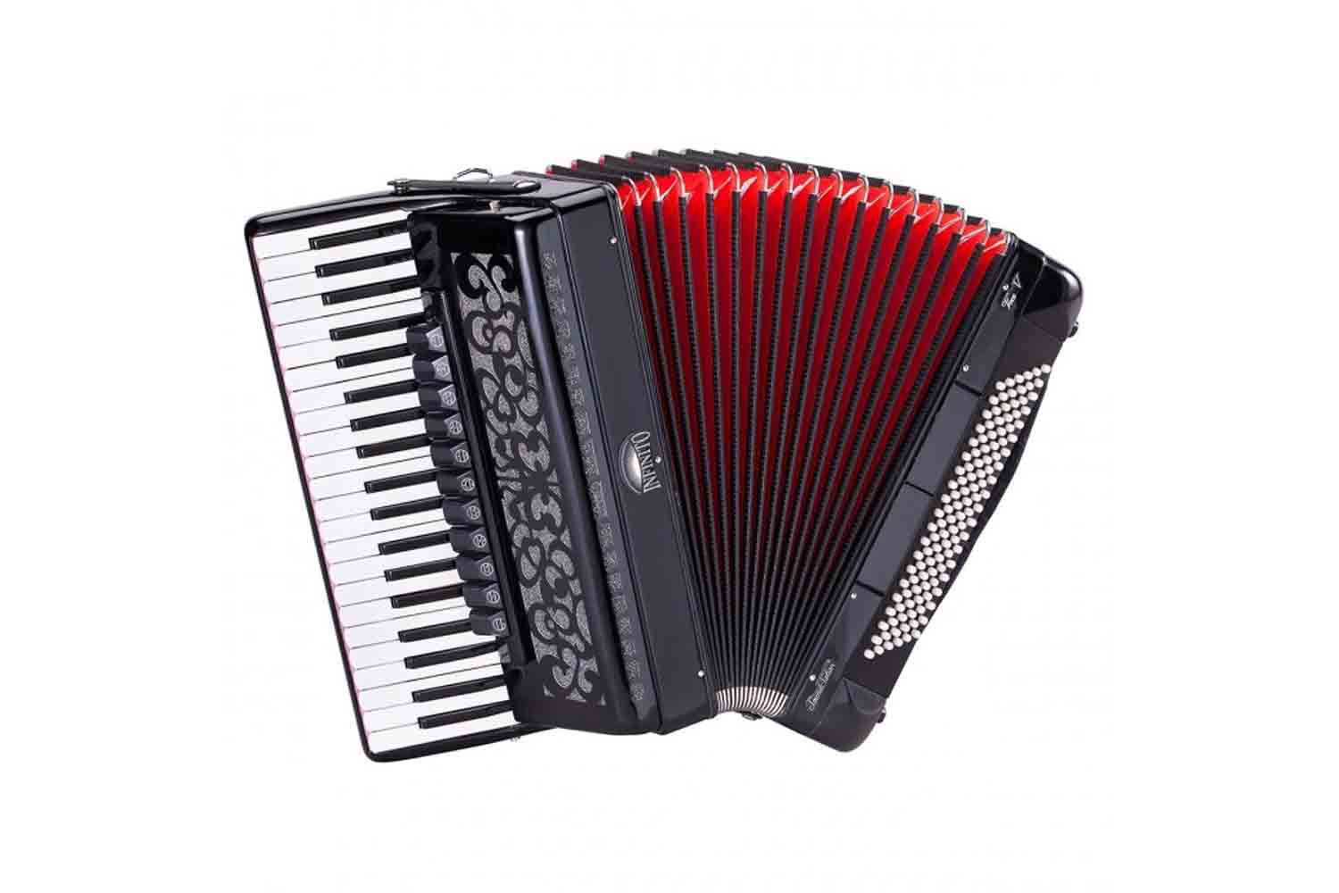 Аккордеон 4/4 Soundsation VOCE-V-B41120-BK Infinito Аккордеон 41/120-11/2, черный - фото 1