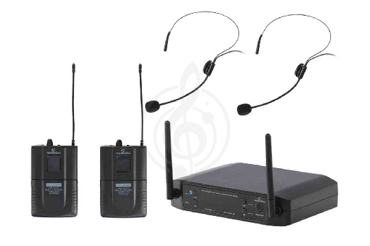 Радиосистема с головным микрофоном Soundsation WF-U216PP - Беспроводная микрофонная система - фото 1