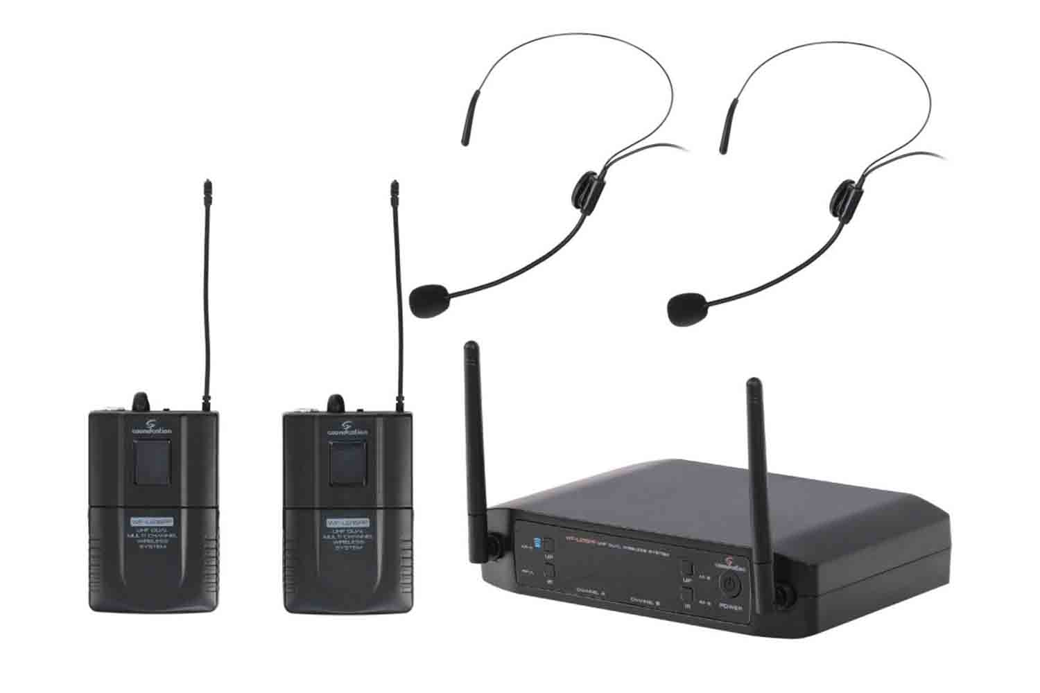 Радиосистема с головным микрофоном Soundsation WF-U216PP - Беспроводная микрофонная система - фото 1