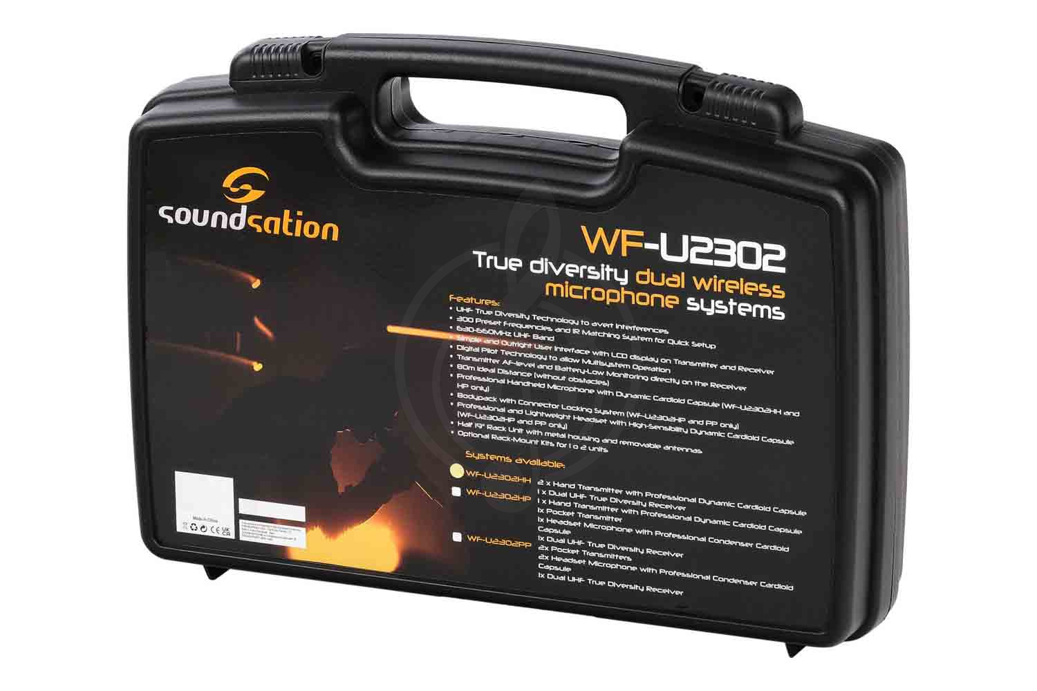 Радиосистема с ручным передатчиком Soundsation WF-U2302HH - Беспроводная микрофонная система - фото 3
