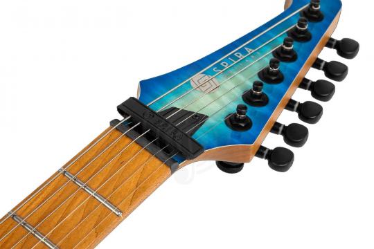 Электрогитара Superstrat SPIRA S-500 QAB - Электрогитара 6 струн - фото 