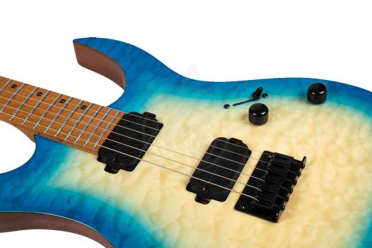 Электрогитара Superstrat SPIRA S-500 QAB - Электрогитара 6 струн - фото 