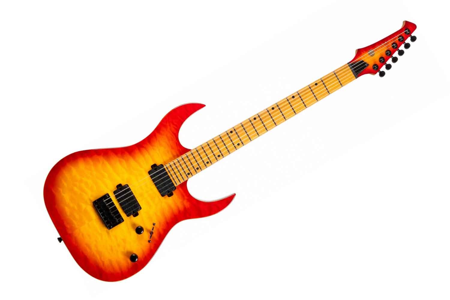 Электрогитара Superstrat SPIRA S-500 QFB - Электрогитара 6 струн - фото 1