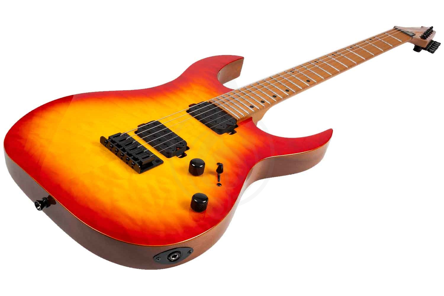 Электрогитара Superstrat SPIRA S-500 QFB - Электрогитара 6 струн - фото 4