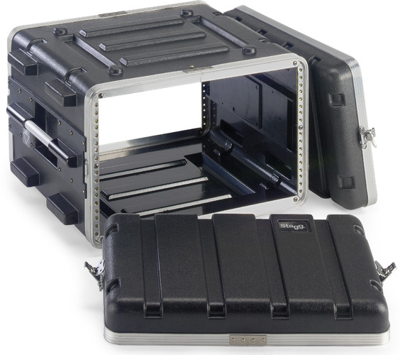  STAGG ABS-6U - рэковый кейс (6U/19") ABS - фото 1