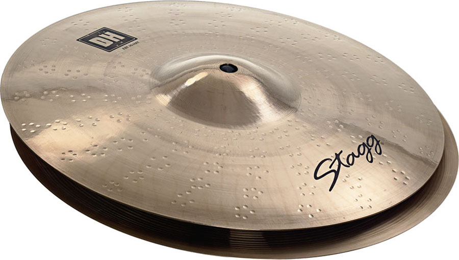 Комплект тарелок STAGG DH-HF14 Тарелка Hi-hat fat, 14" regular/bril - фото 1