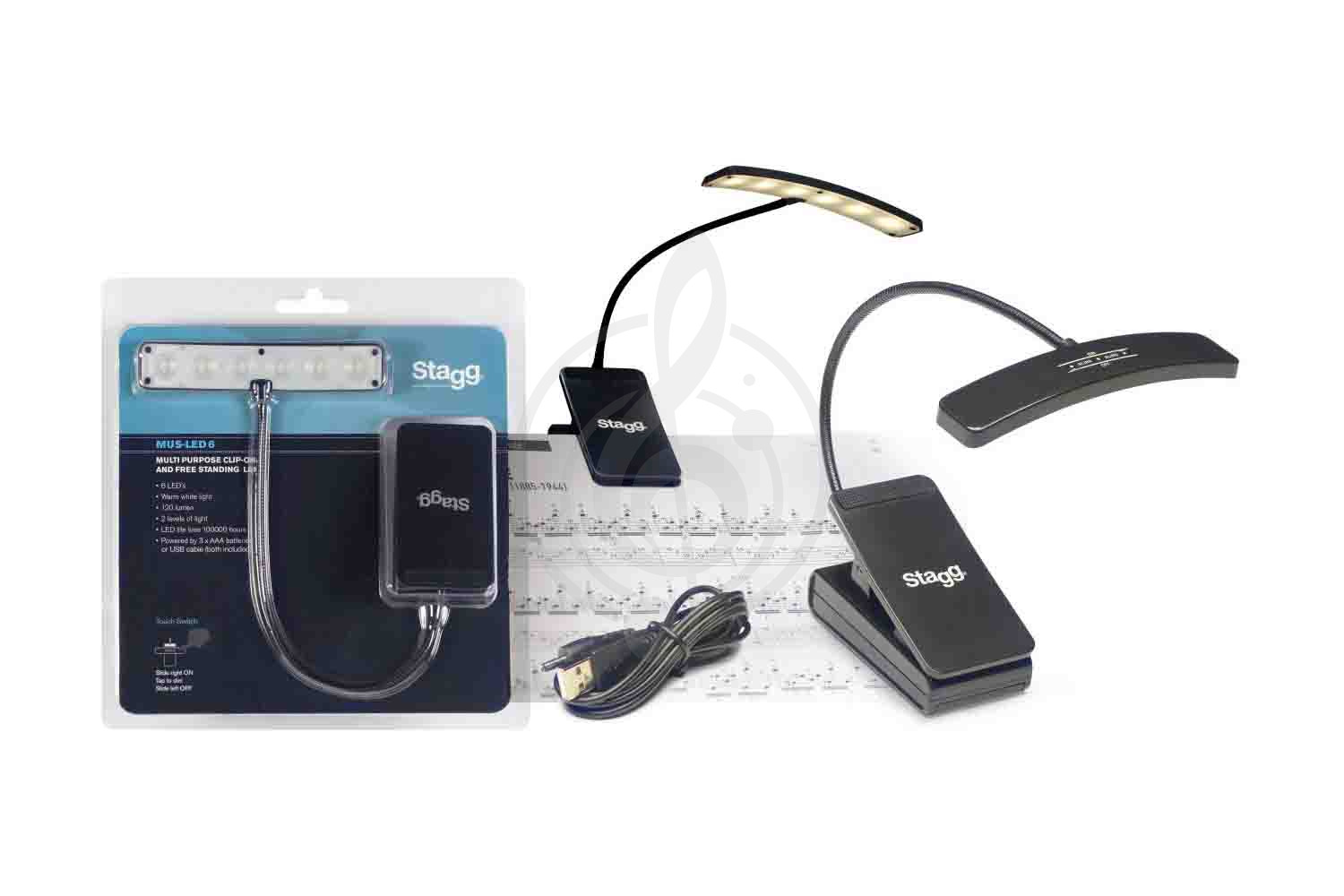 Подсветка для пюпитра STAGG MUS-LED 6 - Подсветка для пюпитра - фото 2