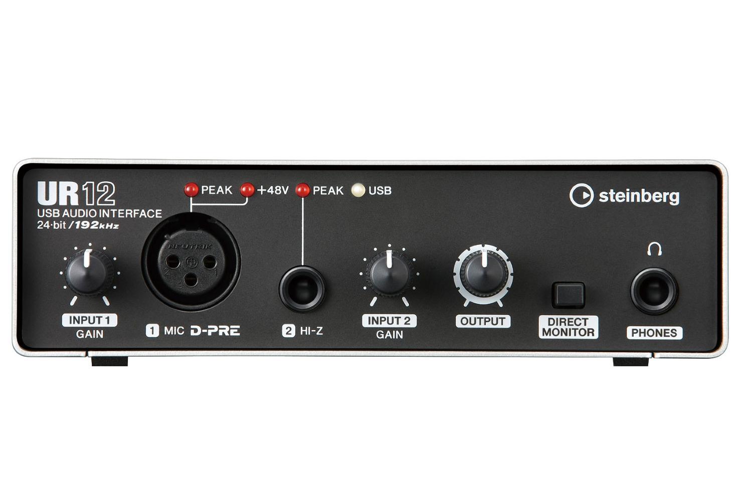  Steinberg UR12 USB - Аудиоинтерфейс - фото 1