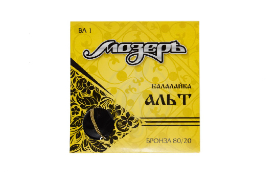 Струны Мозеръ BA 1 балал.альт, спецкерн, Бронза - фото 1 Струны для балалайки Струны Мозеръ BA 1 балал.альт, спецкерн, Бронза - фото 1