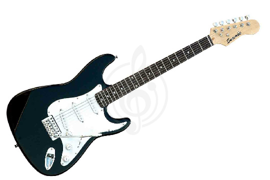 Sunsmile SST-01 - Электрогитара, черная - фото 1 Электрогитара Stratocaster Sunsmile SST-01 - Электрогитара, черная - фото 1