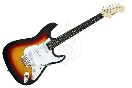 Sunsmile SST-11 - Электрогитара, санберст - фото 1 Электрогитара Stratocaster Sunsmile SST-11 - Электрогитара, санберст - фото 1