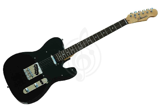 Sunsmile STL-100 - Электрогитара, черная - фото 1 Электрогитара Telecaster Sunsmile STL-100 - Электрогитара, черная - фото 1