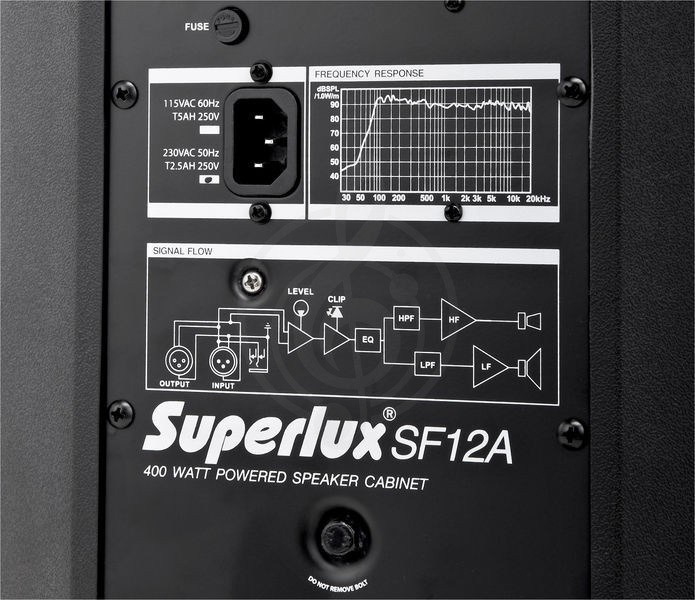 Активная акустическая система Superlux SF12D - Активная акустическая система широкополосная - фото 3