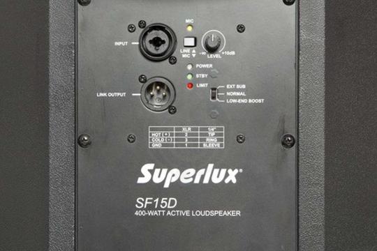 Активная акустическая система Superlux SF15D - Активная акустическая система широкополосная - фото 2
