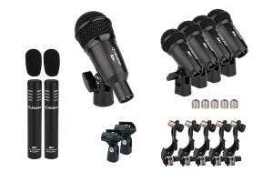 Изображение T8400 Комплект микрофонов для ударных, Alctron