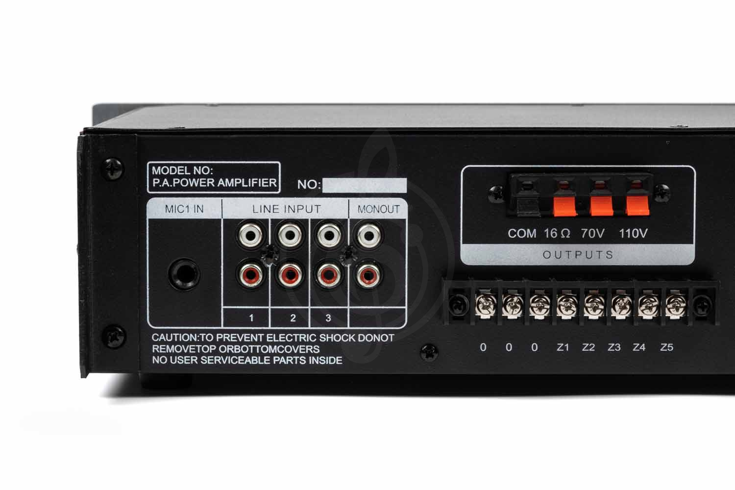 Трансляционный усилитель мощности TADS DS-6120 - Усилитель мощности трансляционный, 120 Вт - фото 3