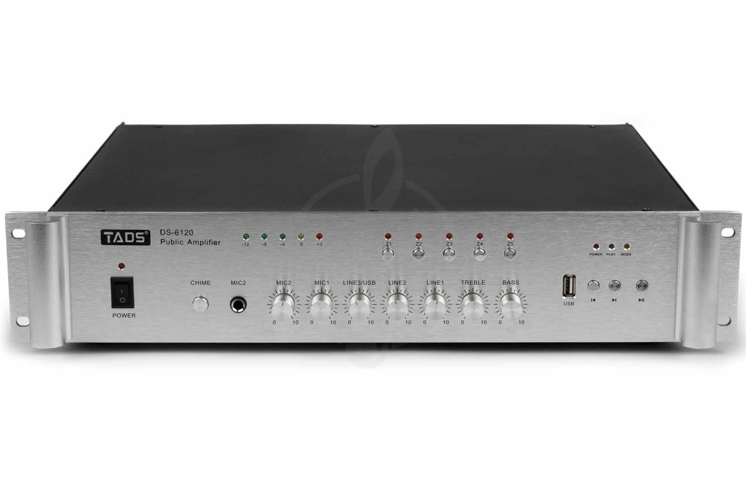 Трансляционный усилитель мощности TADS DS-6120 - Усилитель мощности трансляционный, 120 Вт - фото 4