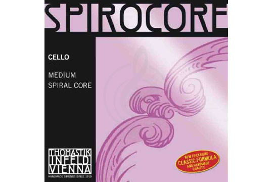 Thomastik S25 Spirocore - Отдельная струна А/Ля для виолончели 4/4, среднее натяжение - фото 1 Thomastik S25 Spirocore - Отдельная струна А/Ля для виолончели 4/4, среднее натяжение - фото 1