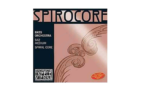 Thomastik S42 Spirocore - Комплект струн для контрабаса 4/4 - фото 1 Струны для контрабаса Thomastik S42 Spirocore - Комплект струн для контрабаса 4/4 - фото 1
