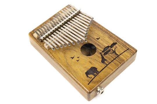 Калимба Ting HX-17D EQ- Калимба со звукоснимателем, 17 язычков - фото 1