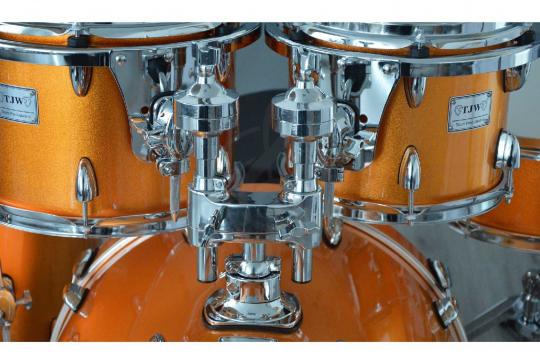  TJW JW225-E2-MYL - Барабанная установка, золотистая - фото 3