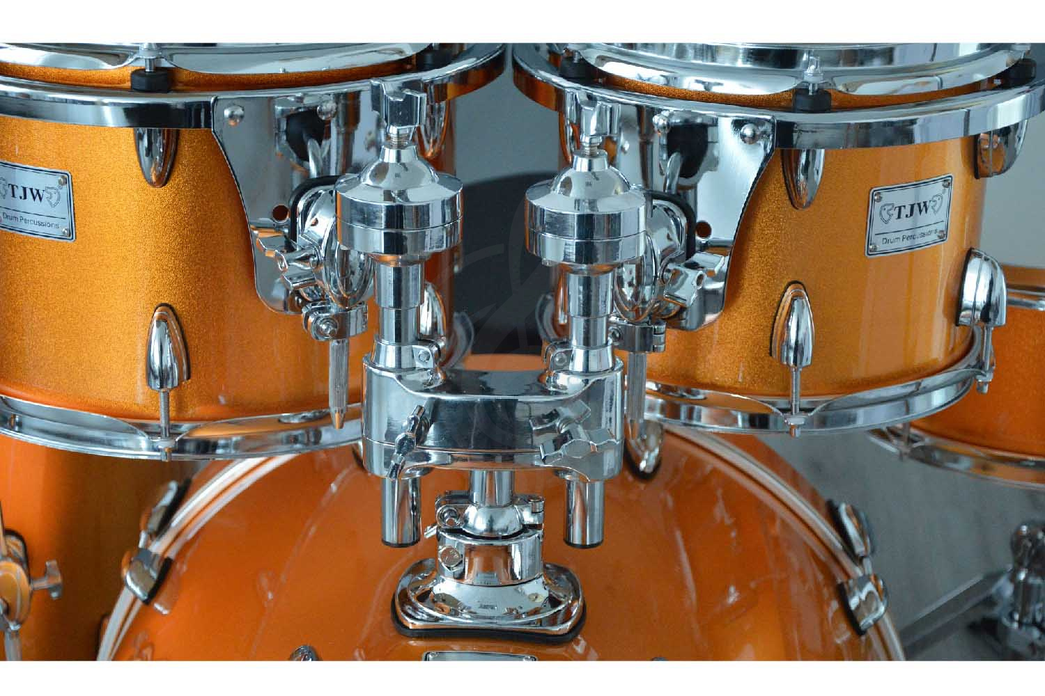  TJW JW225-E2-MYL - Барабанная установка, золотистая - фото 3