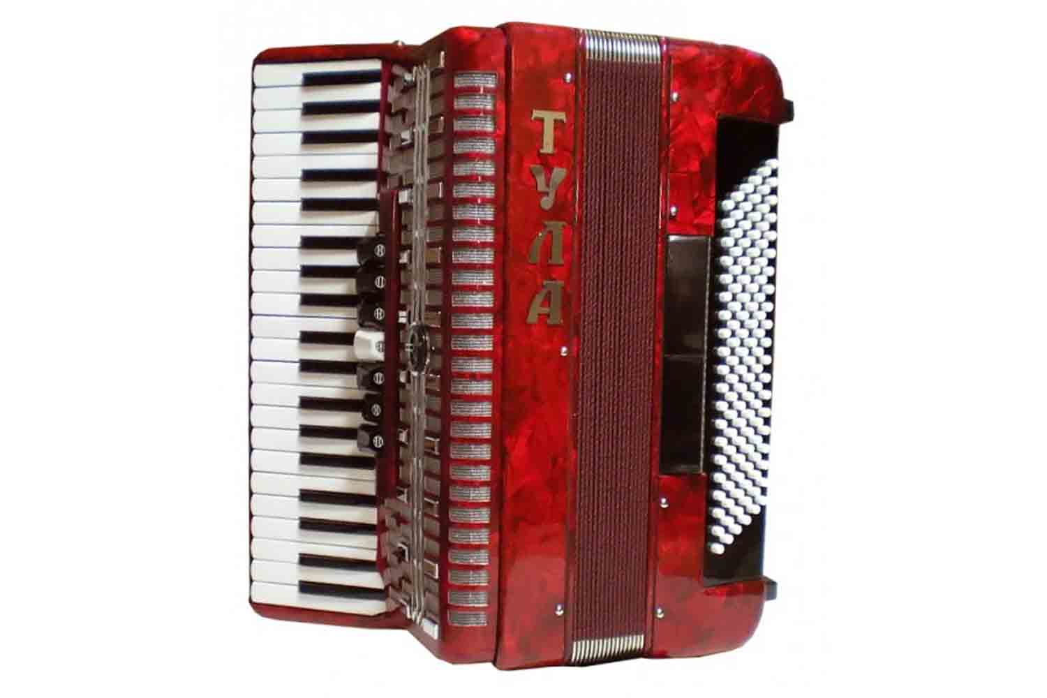 Аккордеон 4/4 Тульская Гармонь A-2-RD - Аккордеон "Тула" 41х120-III-7/2 - фото 1