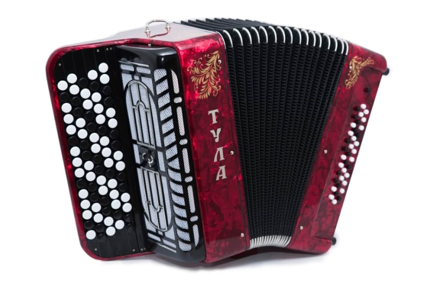  Тульская Гармонь BN-46-RD - Баян ученический, красный - фото 1