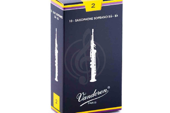 Трость для саксофона сопрано Vandoren SR202 - Трости д/саксофона сопрано №2 - фото 1