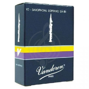 Vandoren SR203 Трость д/саксофона сопрано № 3 - фото 1 Трость для саксофона сопрано Vandoren SR203 Трость д/саксофона сопрано № 3 - фото 1