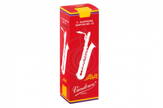  Vandoren SR342R JAVA RED CUT - Трости для саксофона баритон №2 - фото 1