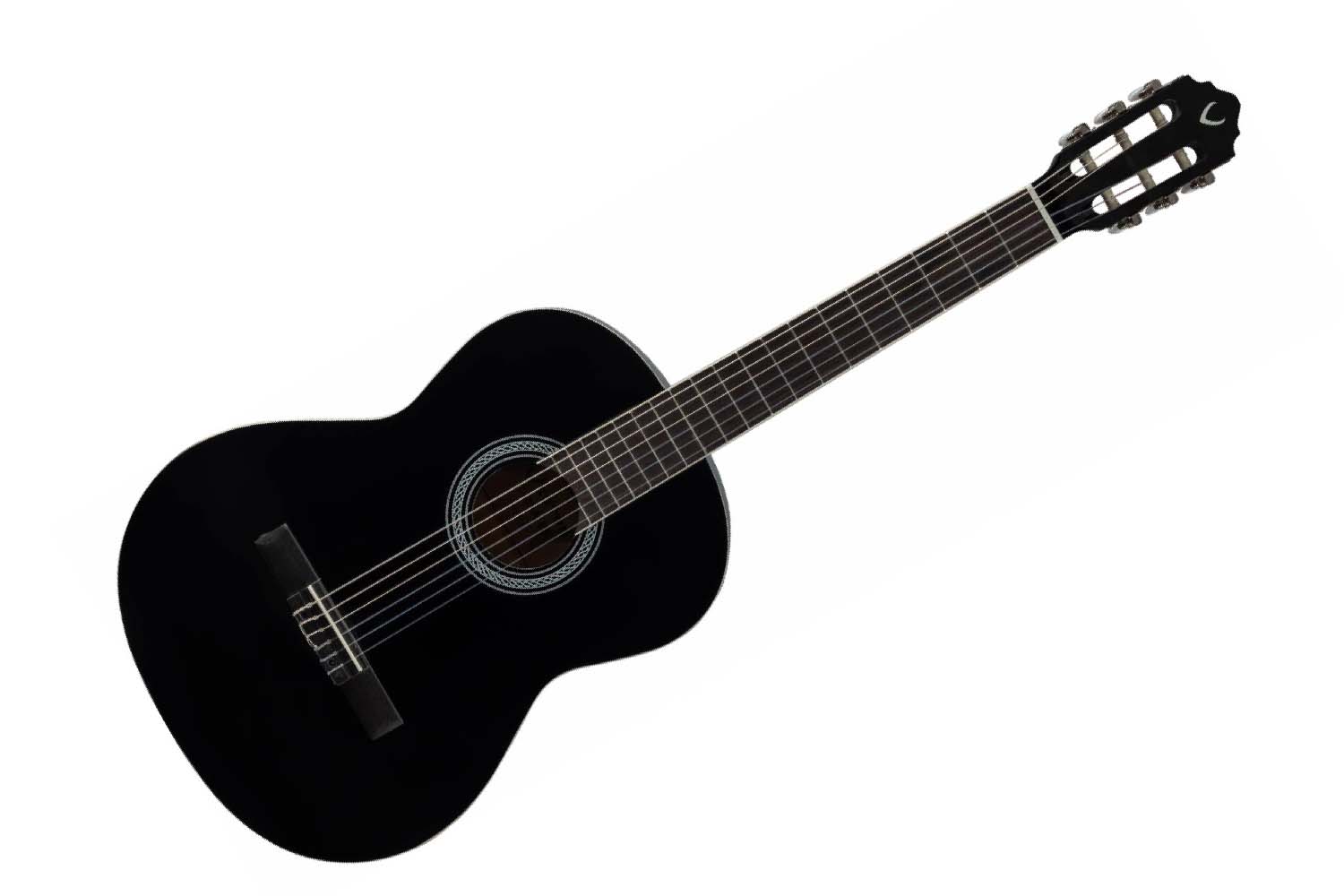 Классическая гитара 4/4 VESTON C-45 A BK - Гитара классическая 4/4 - фото 1