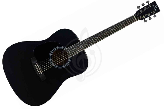 Акустическая гитара VESTON D-45 SP/BKS - Акустическая гитара - фото 1