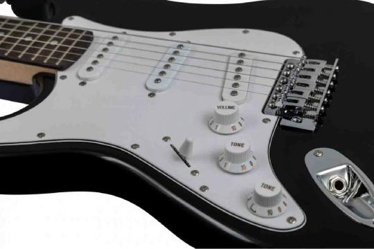 Электрогитара Stratocaster VESTON ST-SSS BK LH - Электрогитара - фото 11