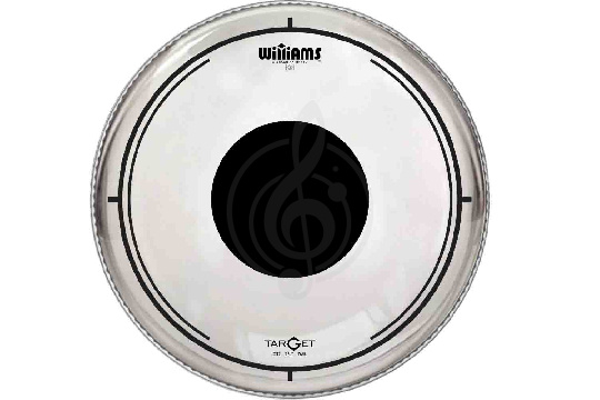 Williams DT2-7MIL-24 Target Dot Series Clear - Пластик для бас-барабана 24", прозрачный - фото 1 Пластик для бочки Williams DT2-7MIL-24 Target Dot Series Clear - Пластик для бас-барабана 24", прозрачный - фото 1